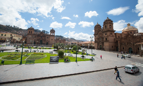 Vista general de Cusco